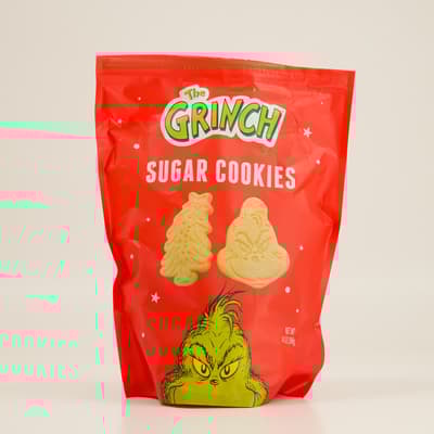 Grinch Sugar Cookies
