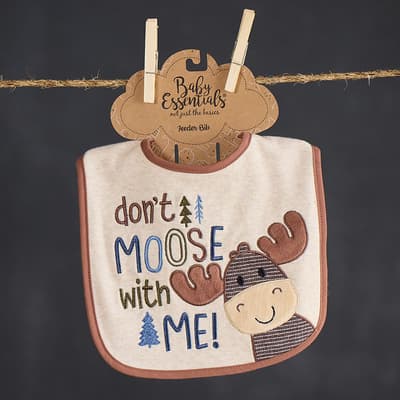 Don't Moose with Me Bib