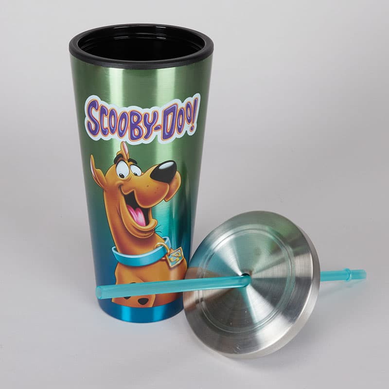 Scooby-Doo Water Cup with Straw – Hollywood Heroes