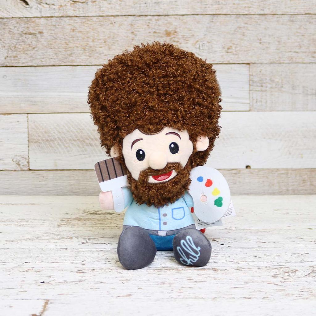 Bob ross store stuffed toy