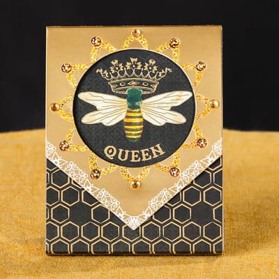 Queen Bee Pocket Notepad