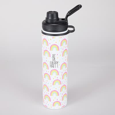 Be Happy Rainbows 25 Oz. Bottle