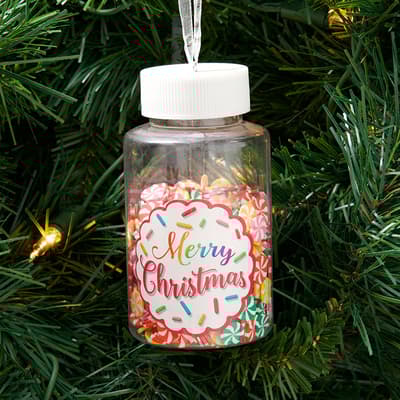 Jar Of Candies Ornament