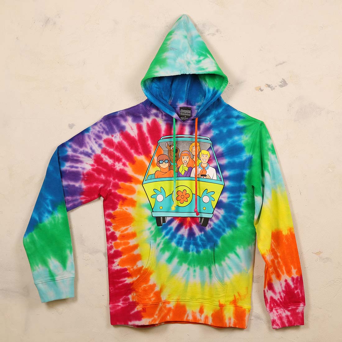 Tie dye scooby sales doo sweatshirt