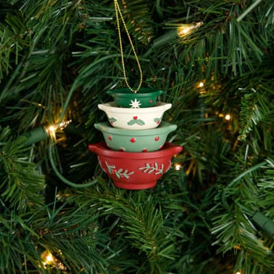 Stacked Mixing Bowls Ornament