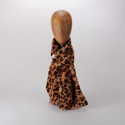 Leopard Pull Through Scarf