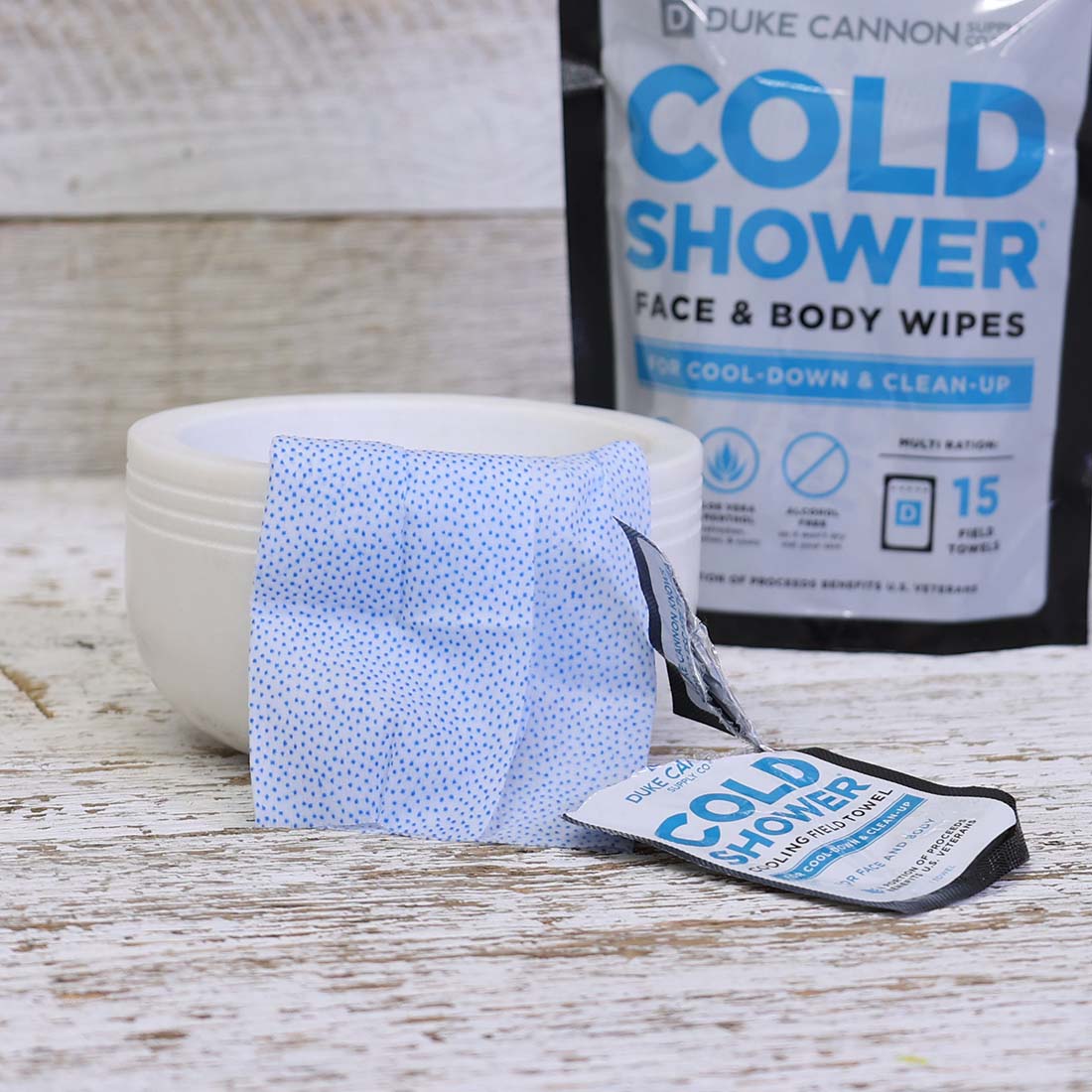 Review: Duke Cannon Supply Co. Cold Shower Face And Body Wipes