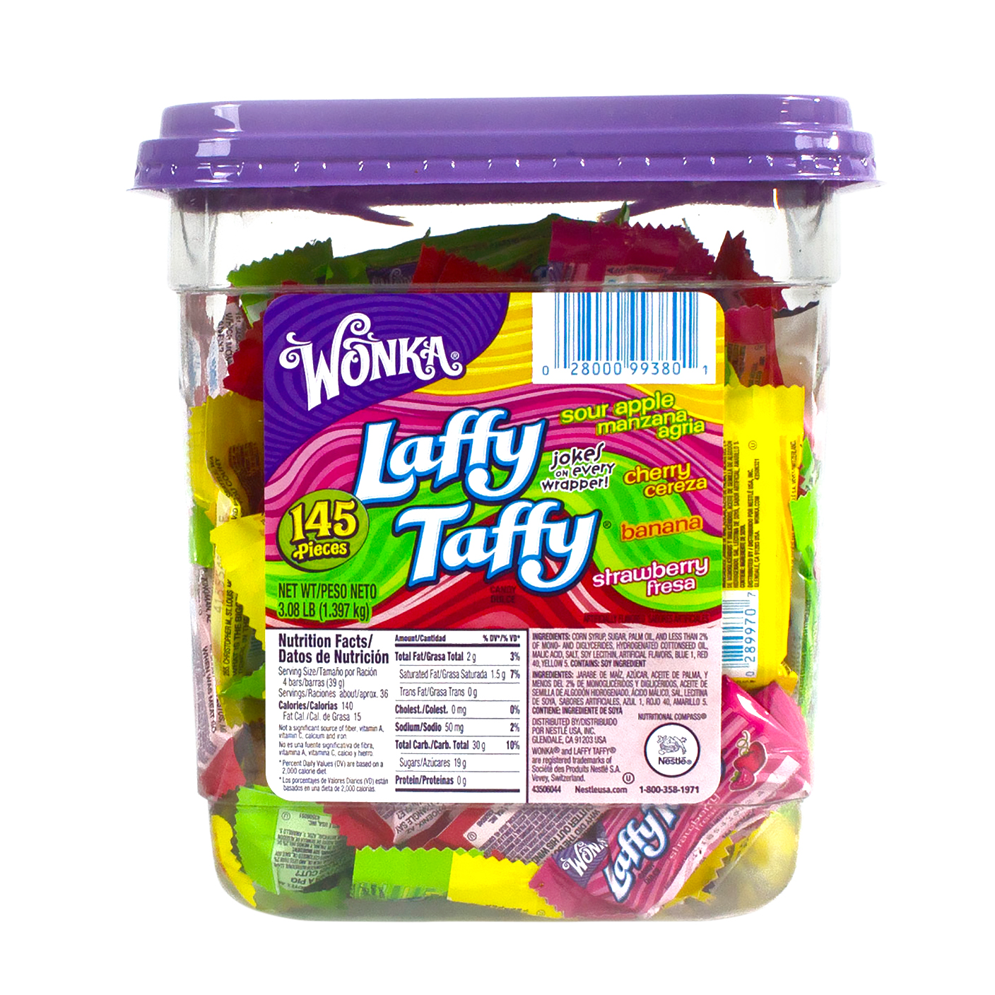 Laffy Taffy Assorted 145 Pieces Cracker Barrel
