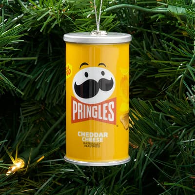 Cheddar Pringles Ornament
