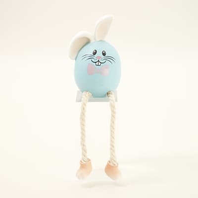 Egg Bunny Boy Shelf Sitter