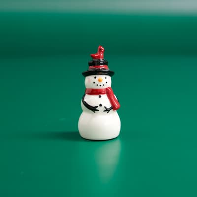Snowman Mini Salt Shaker