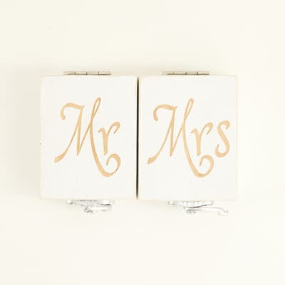 Mr. and Mrs. Ring Box