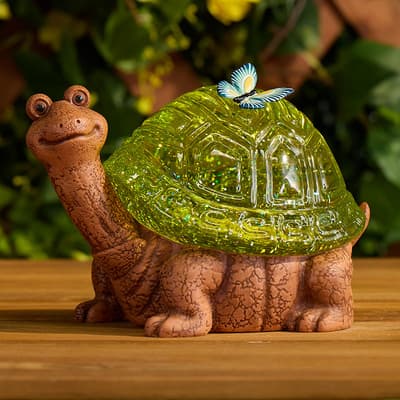 Turtle Glitter Globe