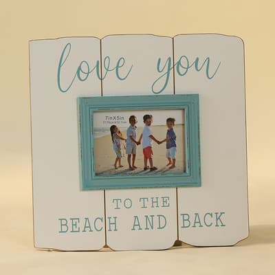 Beach And Back Wall Photo Frame
