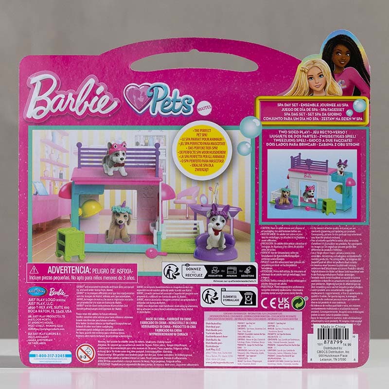 Barbie Pet Spa Playset Cracker Barrel