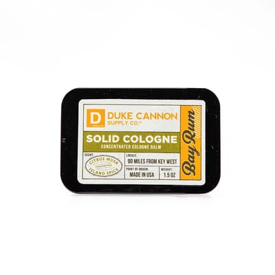 Duke Cannon Bay Rum Solid Cologne