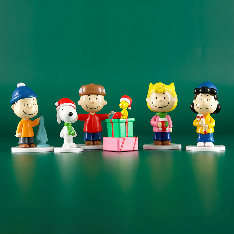 Peanuts 6 Pack Figure Set - Cracker Barrel