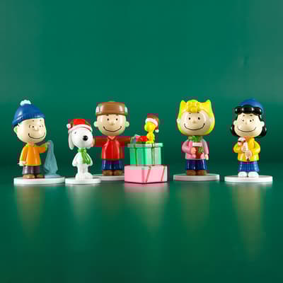 Peanuts 6 Pack Figure Set