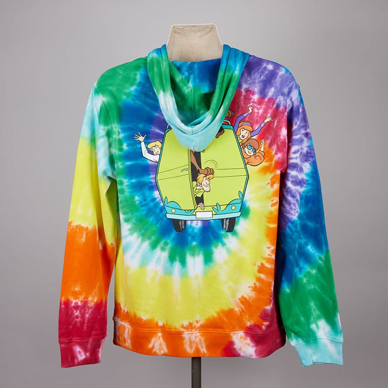 Tie Dye Scooby Doo Hoodie Cracker Barrel