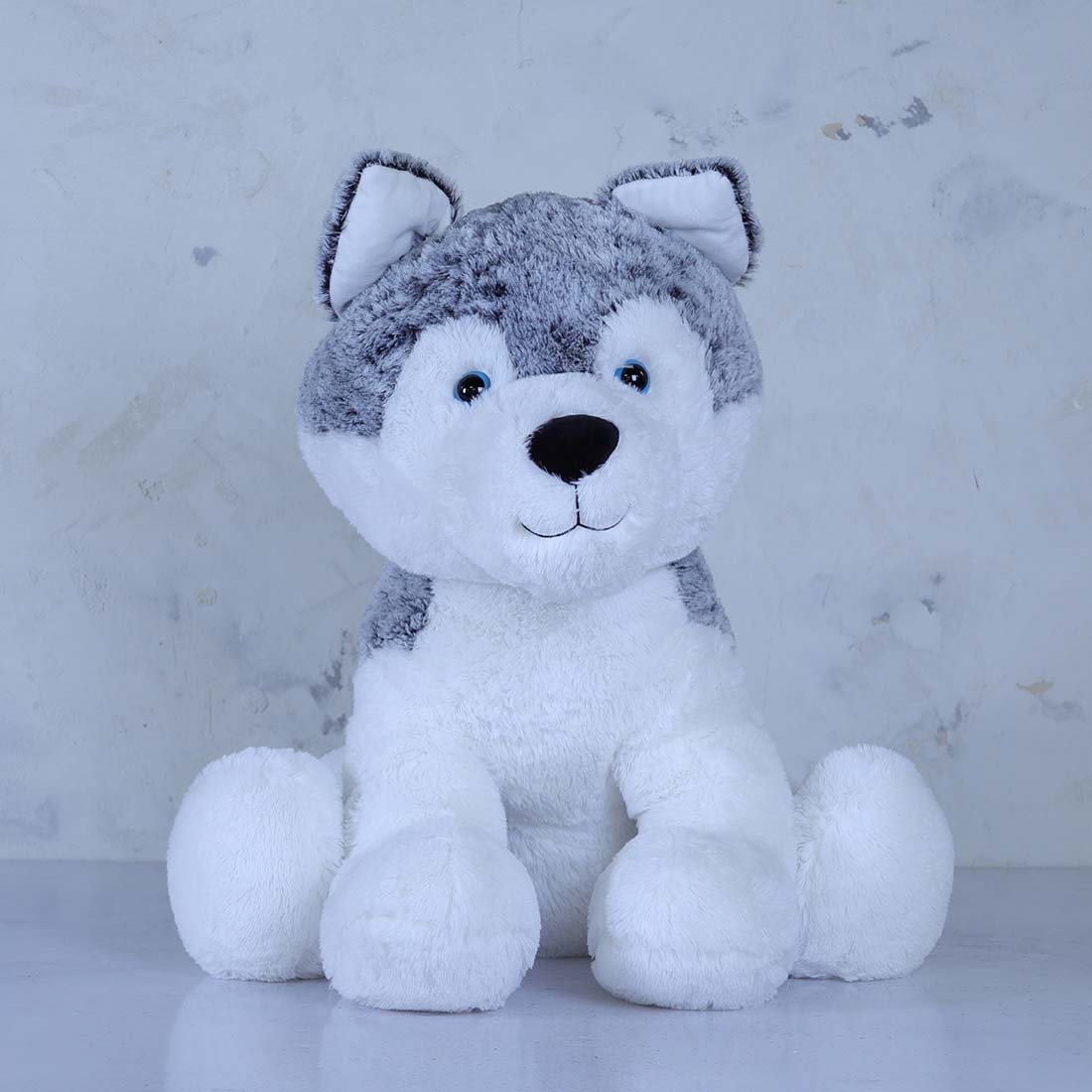 Giant husky teddy sales bear