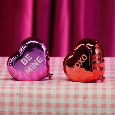 Heart Ballon Salt And Pepper Shaker Set