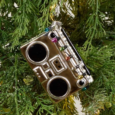 Boombox Ornament