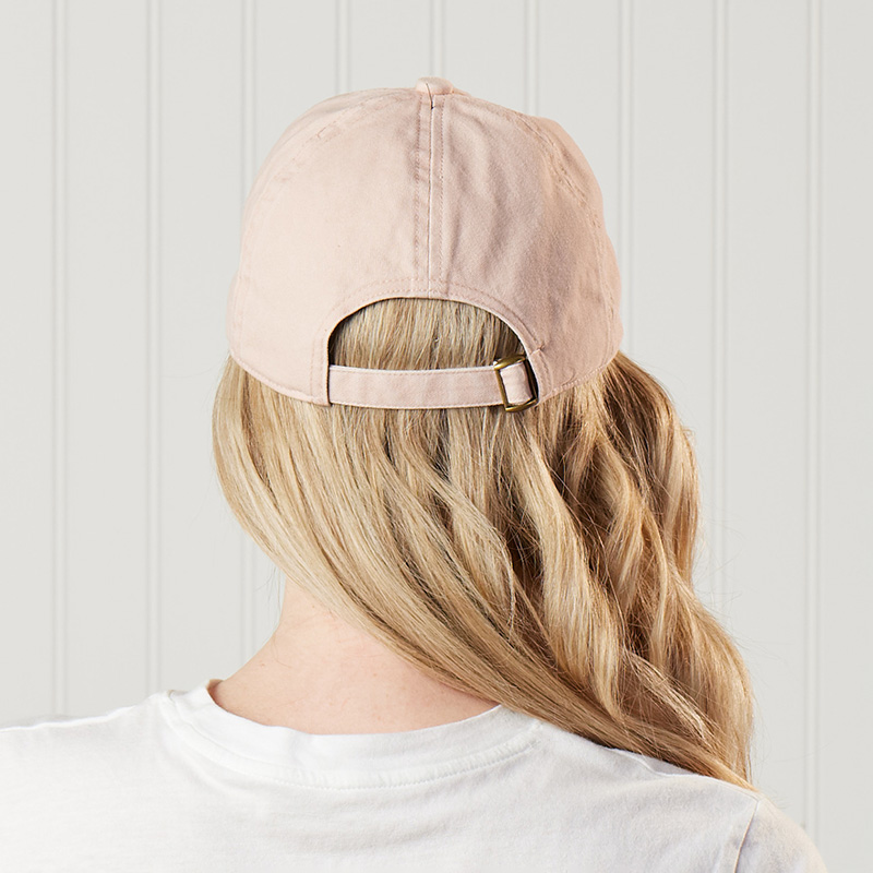 Sparkly Butterfly Patch Pink Cap - Cracker Barrel