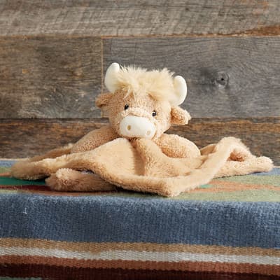 Highland Cow Lovey Blanket