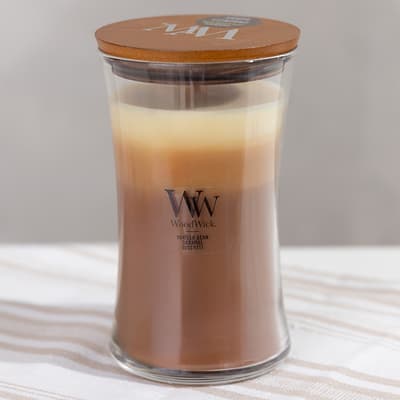 WoodWick&reg; 21.5 Oz. Cafe Sweets Trilogy Hourglass Jar