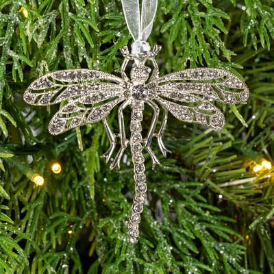 Jeweled Dragonfly Ornament