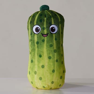 Scented Pickle Packaging Plush