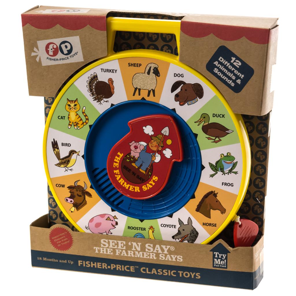 Fisher-Price Classic See 'N Say The Farmer Says - Cracker Barrel