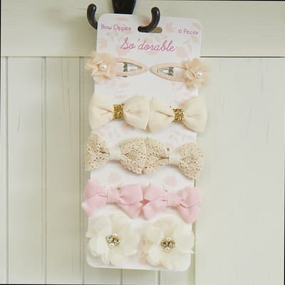 10 Piece Hair Clip Set