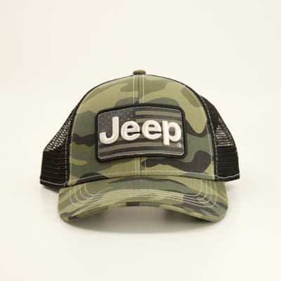 Jeep Camo Flag Hat