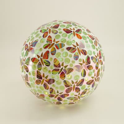 LED Mosaic Glass Orb