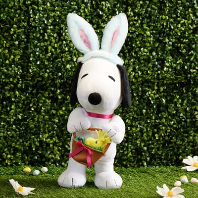 Side Stepper Snoopy with Bunny Ears