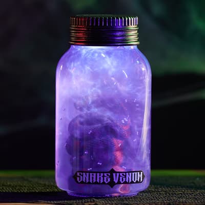 Snake Jar Glitter Globe