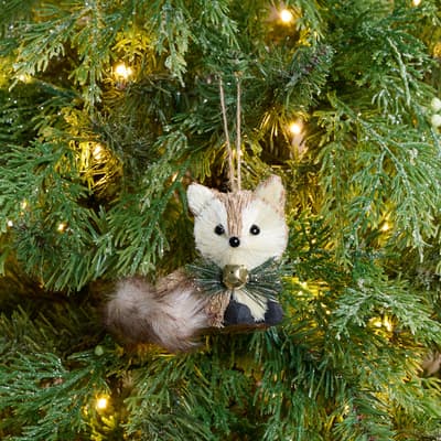 Sisal Fox Ornament