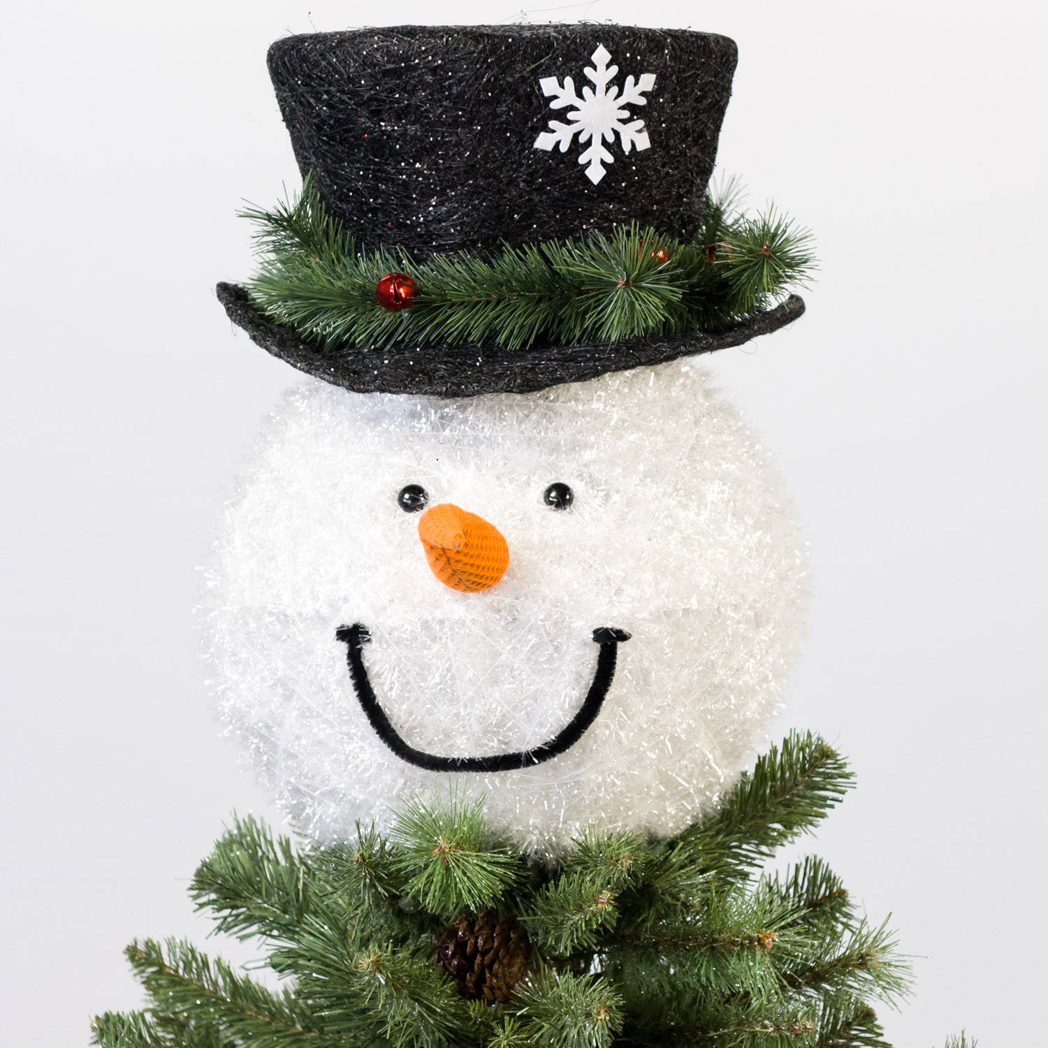 Snowman Head Tree Topper - Cracker Barrel