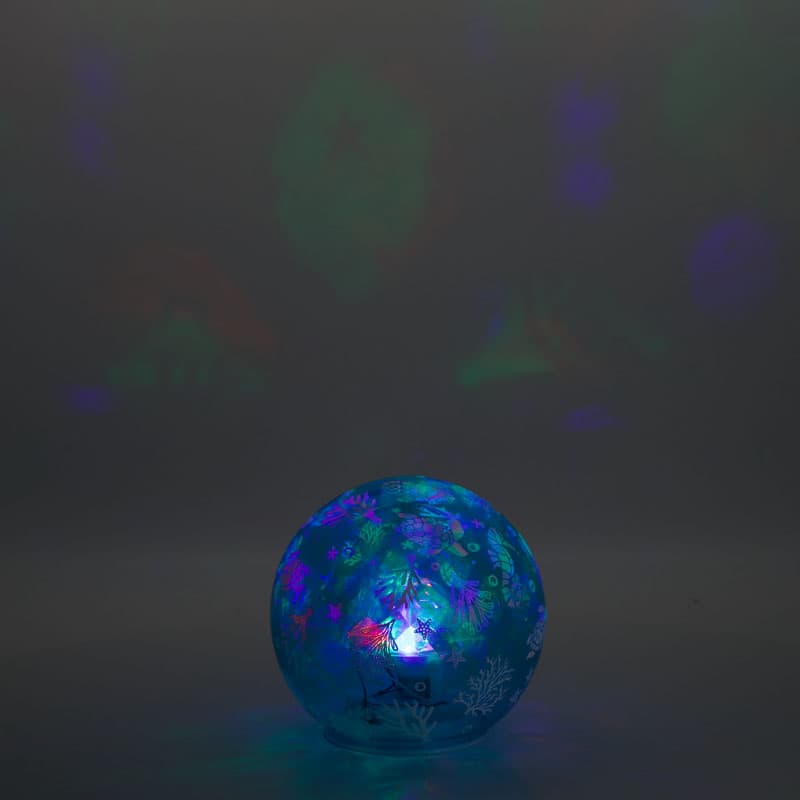 Color Changing Glass Orb Projector - Cracker Barrel