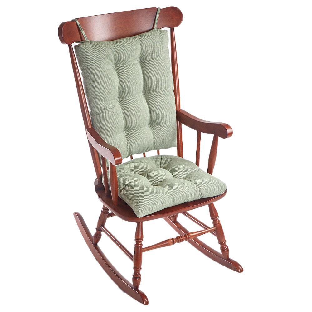 XL Rocking Chair Cushion Set with Gripper Bottom - Cracker Barrel