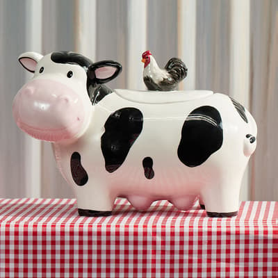 Cow Cookie Jar