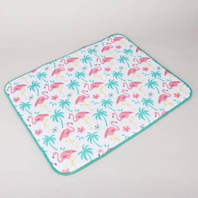 Flamingo Fun Drying Mat