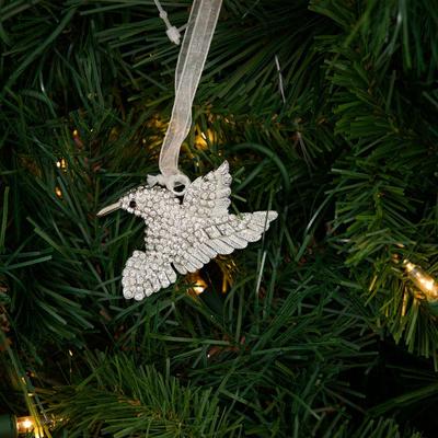 Jeweled Bird Ornament