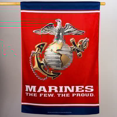 U.S Marine Corps Vertical Flag