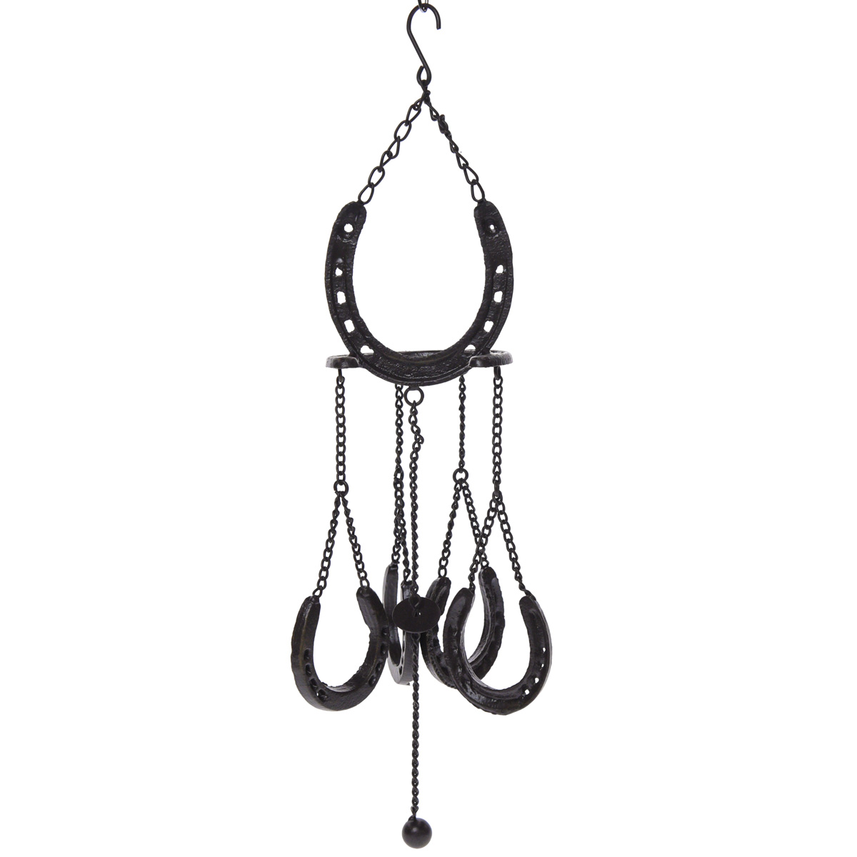 Cast Iron Horseshoe Wind Chime Cracker Barrel