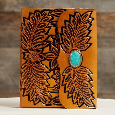 Tooled Leather Journal