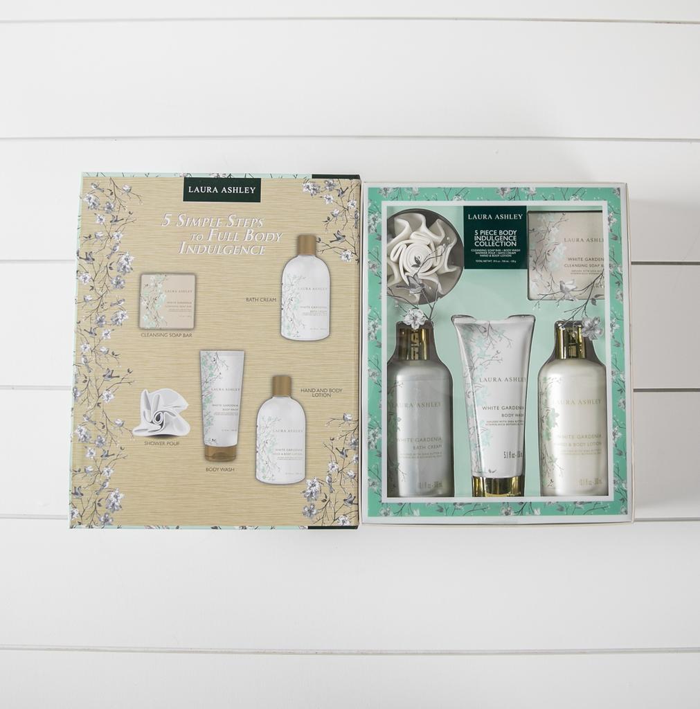 Laura Ashley 5-Piece Body Indulgence Set - Cracker Barrel