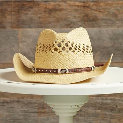 Toddler Straw Cowboy Hat
