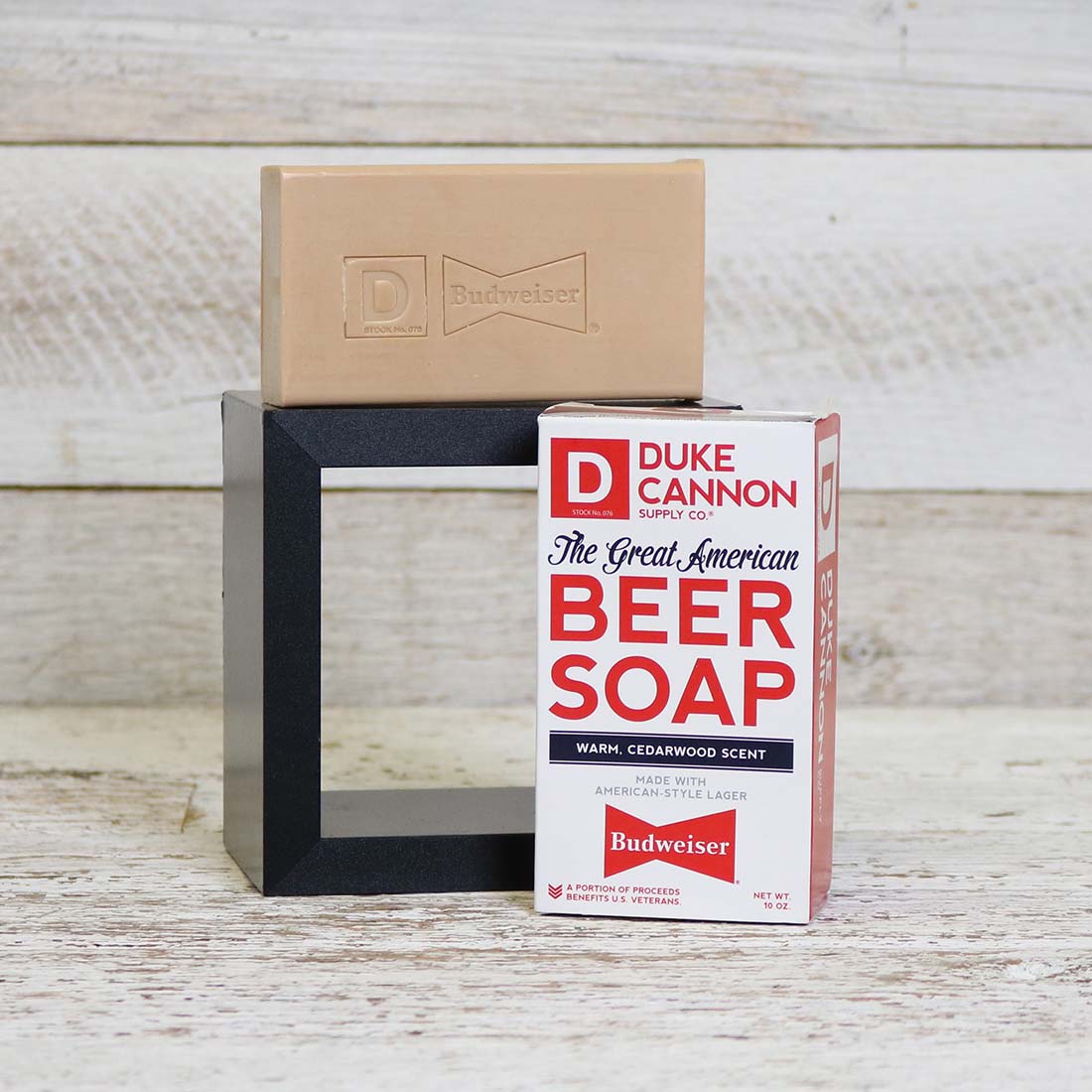 Duke Cannon Supply Co. Beer Soap, Warm, Cedarwood Scent - 10 oz